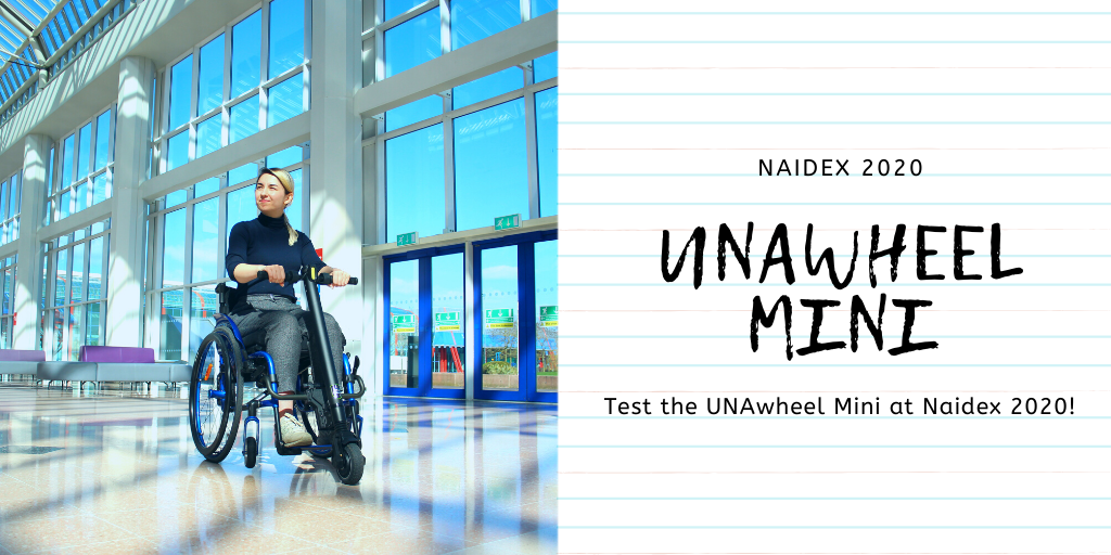 UNAwheel Mini at Naidex 2020